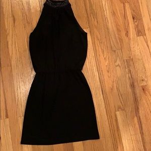 Black cocktail dress